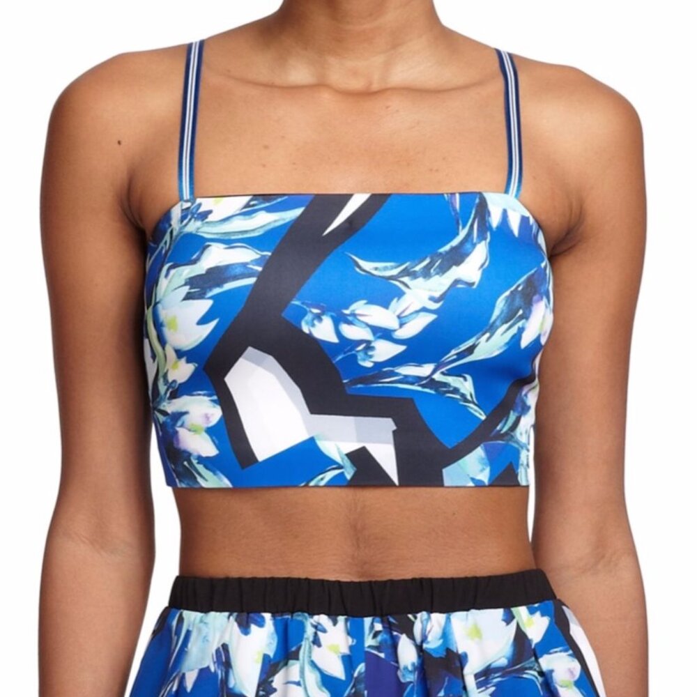 NWOT Clover Canyon Shattered Garden Crop Top - Picture 1 of 3
